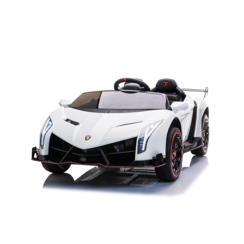Auto na akumulator dla dzieci Lamborghini Veneno Biały XMX-615